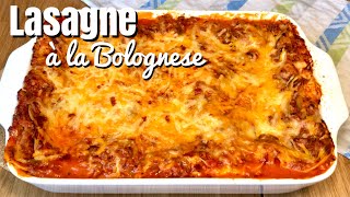 Lasagne Bolognese mit Bechamelsauce [upl. by Okram]