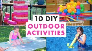 10 DIY Outdoor Activities and Backyard Games  HGTV Handmade [upl. by Patrizia]