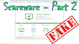 SCAREWARE ReImage scam Part 2 [upl. by Emmye]