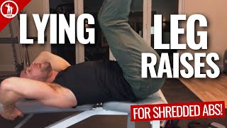 Lying Leg Raises Correct Form amp Tutorial [upl. by Auston200]