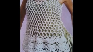 Crochet floral edge Cami  Tank Top Part 1  Yolanda Soto Lopez [upl. by Ober838]