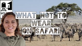 What Not to Wear on an African Safari [upl. by Anirehtac819]