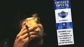 Swisher Sweets Blueberry  Cigarillo Review [upl. by Sewole]