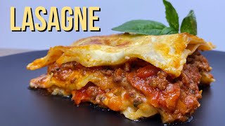 Lasagne Recipe  How To Make The Best Lasagne [upl. by Sopher]