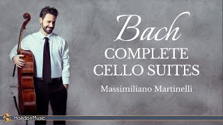 Bach  Complete Cello Suites Massimiliano Martinelli [upl. by Gervais]