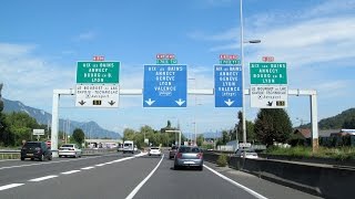 France A43  N201 Chambéry [upl. by Furlong795]