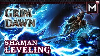 Shaman Leveling  Grim Dawn [upl. by Gianina]