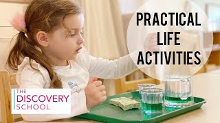 Montessori Toddler Practical Life Activities [upl. by Adamsun65]