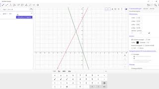 GeoGebra Funktionen zeichnen [upl. by Eissirc602]