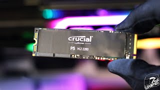 Crucial P5 1TB  NVMe M2 SSD Review [upl. by Irrol]