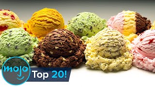 Top 20 Greatest Ice Cream Flavors of All Time [upl. by Sirkin388]