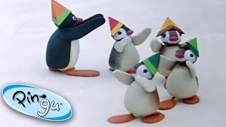 Pingu and Pinga Play at the Kindergarten  Pingu Official  1 Hour  Cartoons for Kids [upl. by Leahcimnaj589]