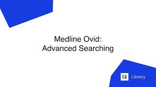 Medline Ovid Advanced Searching [upl. by Adierf]