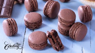 French Chocolate Macarons Recipe [upl. by Cheryl470]