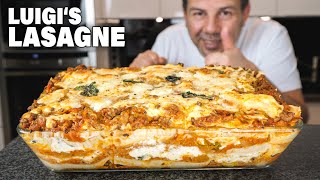 Das original LASAGNE REZEPT von Luigi [upl. by Buna]