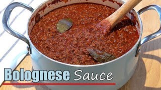 Easy Bolognese Recipe the BEST Pasta Lasagna Meat Sauce [upl. by Kappenne]