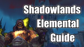 Shadowlands Elemental Shaman PvE Guide [upl. by Dosia]