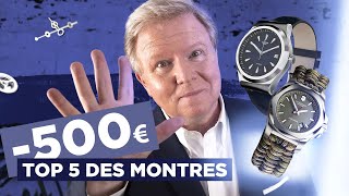 5 MONTRES À MOINS DE 500€ [upl. by Umeko329]