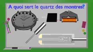 A quoi sert le quartz des montres 032021 [upl. by Lee]