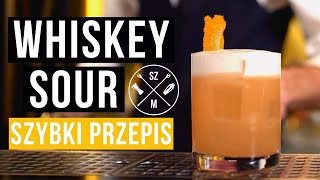 WHISKY SOUR prosty drink z whisky  odc 5 [upl. by Zehc]