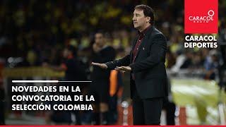 Novedades en la convocatoria de la Selección Colombia [upl. by Austine]