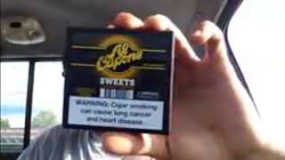 Al Capone Sweets Cigarillo Review [upl. by Anayaran323]