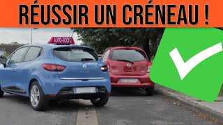 RÉUSSIR UN CRÉNEAU  Permis 2024 [upl. by Einiar]