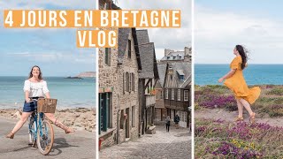 4 JOURS EN BRETAGNE l roadtrip entre StMalo Cancale le Cap Fréhel et Dinan [upl. by Herahab758]