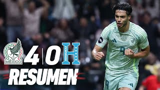 MÉXICO 40 HONDURAS  Goleada y remontada en el Nemesio Diez [upl. by Descombes309]