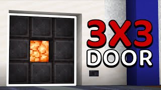 The BEST Piston Door In Minecraft [upl. by Korwin]