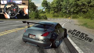 NFS HEAT Nissan 350z Tokyo Drift  Logitech g29 gameplay [upl. by Gausman]