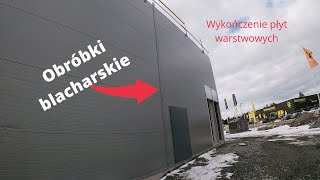 Obróbki blacharskiepłyty warstwowejak obrabiać [upl. by Antipas]