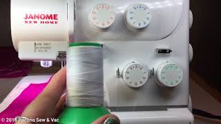 Simple Serging 103 3Thread Overlock Stitches amp Rolled Hems [upl. by Englis]