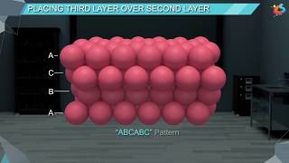 6  Class 12  Chemistry  Solid State  Three Dimensional Close Packing [upl. by Aeht]