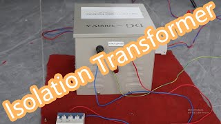 240V230V to 120V110V single phase isolation transformer [upl. by Yekim]