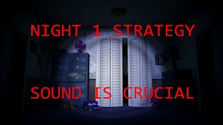 How to beat FNaF 4  Night 1 Walkthrough  FNaF Academy [upl. by Micco]