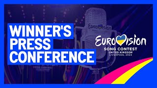 Winners Press Conference  Live Stream  Eurovision 2023 [upl. by Zia]