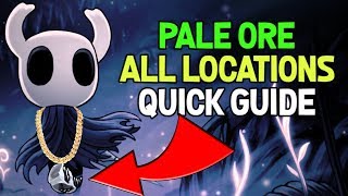 Hollow Knight Pale Ore Location Guide for Nail Weapon Upgrades [upl. by Alma69]