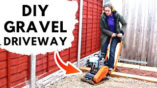 DIY Gravel Driveway Part 1  The Carpenters Daughter [upl. by Ayotyal]