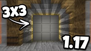 EASY 3x3 Piston Door In Minecraft Bedrock 117 Windows 10 PS5 PS4 Xbox MCPE Switch [upl. by Yelrebmyk]