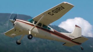 Cessna 185 Skywagon Takeoff [upl. by Dionisio545]