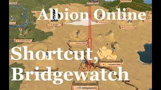 Albion Online  Caerleon to Bridgewatch fast almost safely [upl. by Sheff]