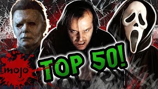 Top 50 Scariest Horror Movie Scenes of ALL TIME [upl. by Bocock]