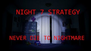 How to beat FNaF 4  Night 7 Walkthrough  FNaF Academy [upl. by Isleen]