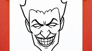 HOW TO DRAW THE JOKER [upl. by Bertila]