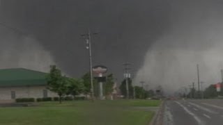 Massive Tornado Devastates Oklahoma City Area Dozens Killed [upl. by Airpal]