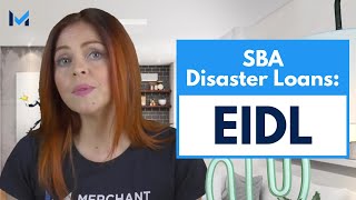 SBA Economic Injury Disaster Loan EIDL Program COVID19 [upl. by Aiht982]