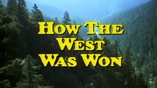 Classic TV Theme How the West Was Won James Arness [upl. by Eiknarf]