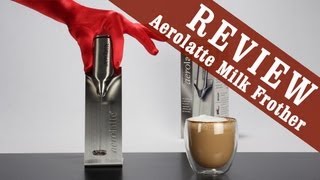 Aerolatte Milk Frother  Exclusive Review [upl. by Ilera]