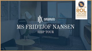 Brand New Hurtigruten MS Fridtjof Nansen  Step on board her first ever ship tour [upl. by Chapel]